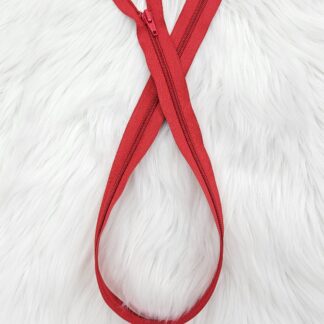 Avo spiraali vetoketju 6mm, Punainen  72cm