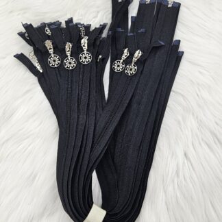 Avo spiraali vetoketju 4mm, Musta, koriste vedin  62cm