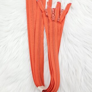 Avo spiraali vetoketju 4mm, Oranssi  62cm