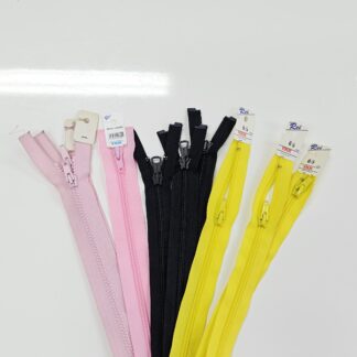 Avo muovihammastus vetoketju 6mm, baby pink 65cm