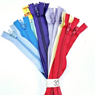 Umpi spiraalivetoketju 6mm, laventeli 35cm