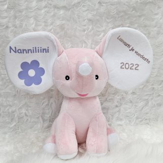 Syntymänimuisto-  Pehmo (erilaisia eläimiä)