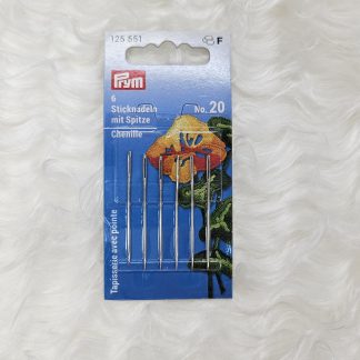 Chenille neula terävä